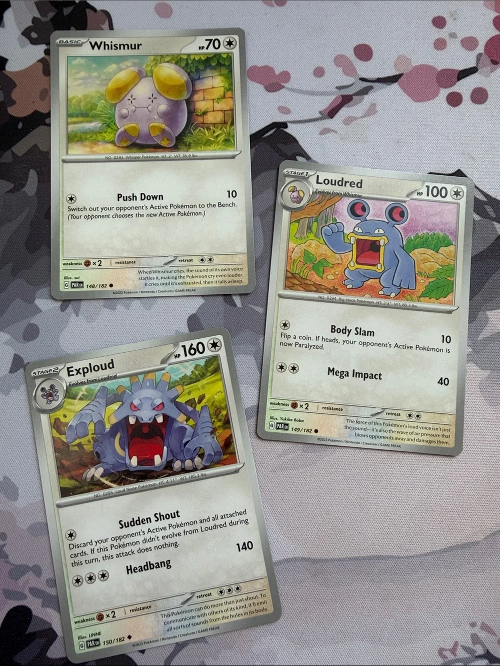 Whismur Evolution Line Lot | Paradox Rift | ✨5/$25✨